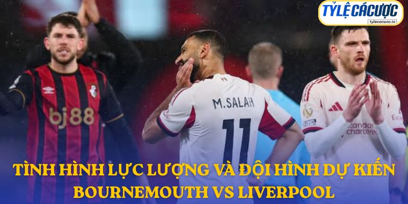 Bournemouth và Liverpool đều có một số trường hợp vắng mặt trước vòng 5