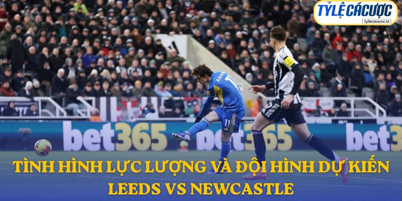 Thông tin đội hình dự kiến Leeds vs Newcastle